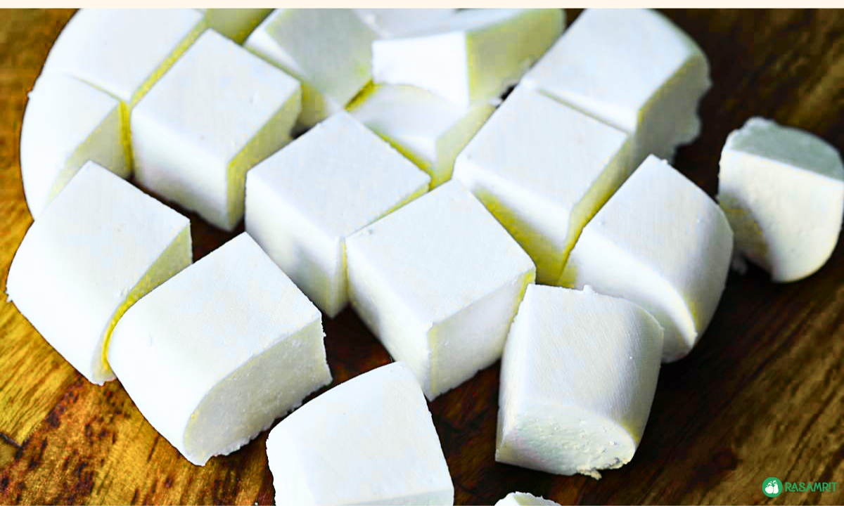 Healthy low fat paneer dish